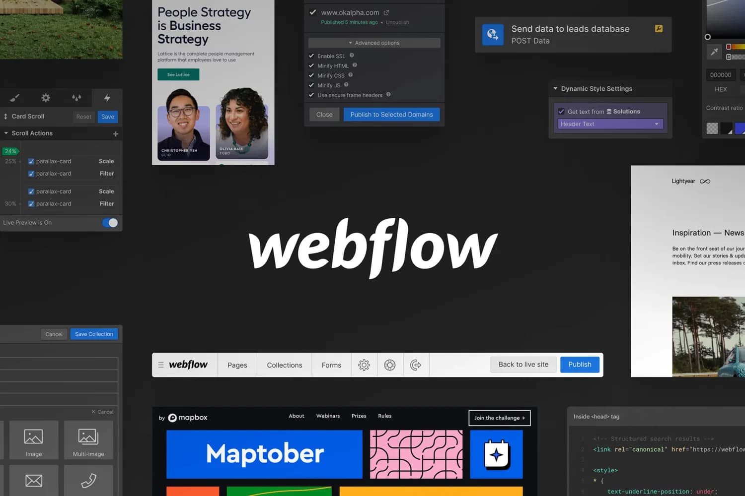 The latest Webflow design trends to keep your website up-to-date